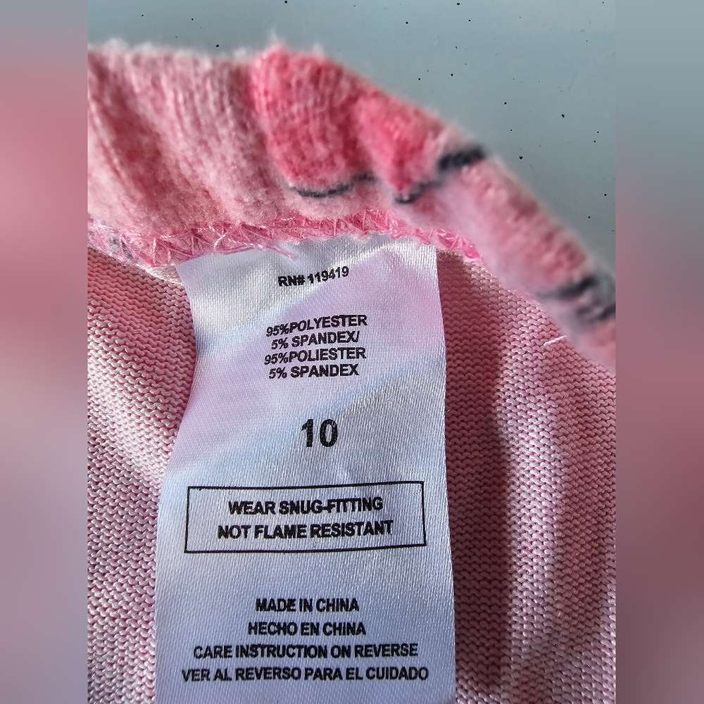 LOL Surprise Pink Pajama Set Size 10 - Picture 4 of 5
